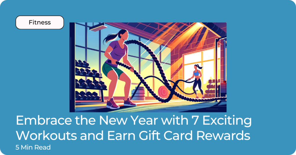 Embrace the New Year with 7 Exciting Workouts and Earn Gift Card Rewards with Media Rewards